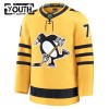 Lasten NHL Pittsburgh Penguins Pelipaita 2025-26 Fanatics Premium Evgeni Malkin Alternate Gold